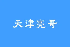 天津亮哥