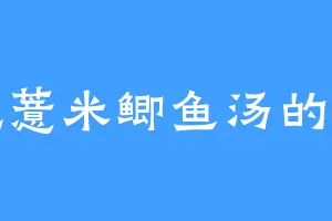 爱吃薏米鲫鱼汤的暗瞳