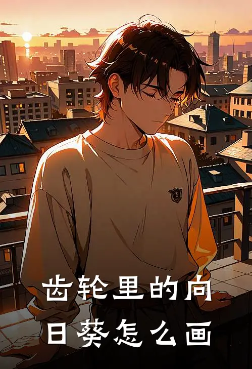 齿轮里的向日葵怎么画