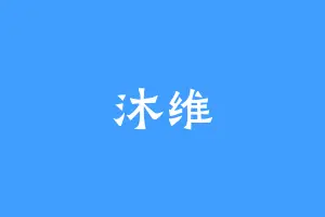 沐维