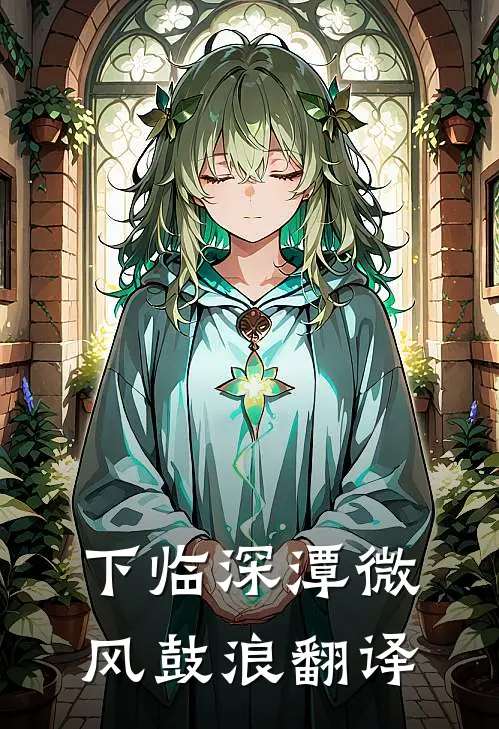 下临深潭微风鼓浪翻译