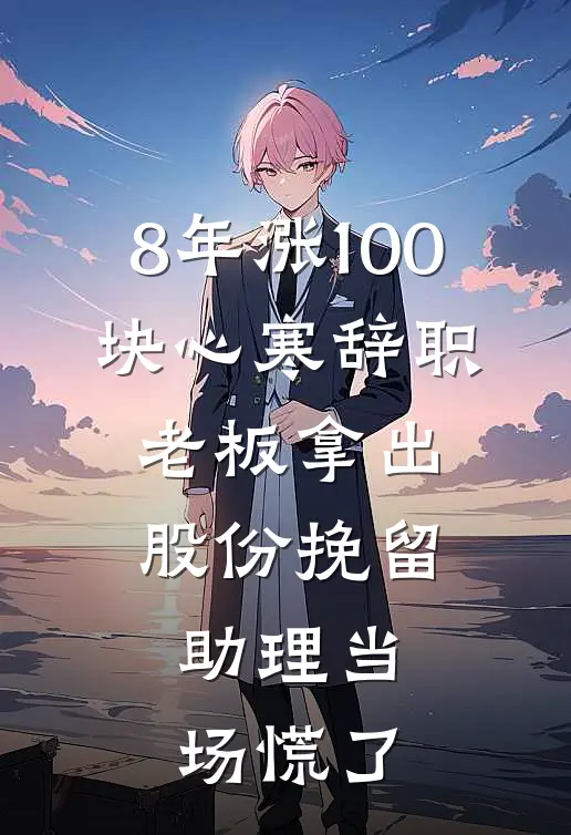 8年涨100块心寒辞职，老板拿出股份挽留，助理当场慌了