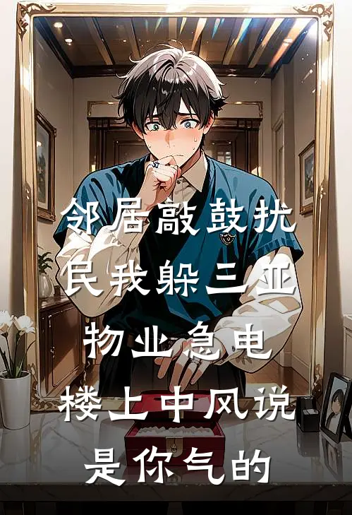 邻居敲鼓扰民我躲三亚，物业急电：楼上中风说是你气的