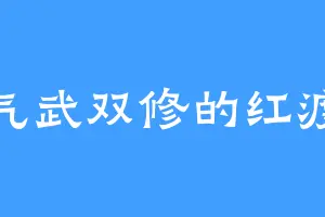 气武双修的红渡